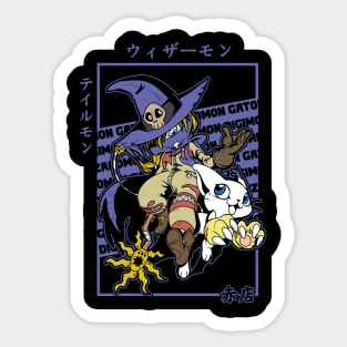 Wizarmon Sticker